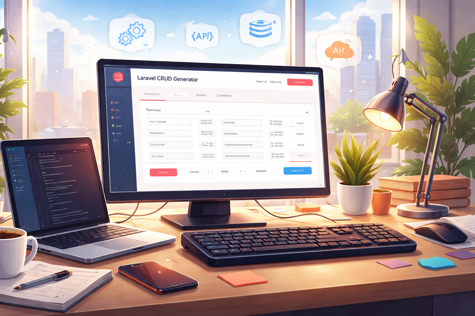 Laravel CRUD Generator Free Online SaaS Tool for Enterprise Backend Development